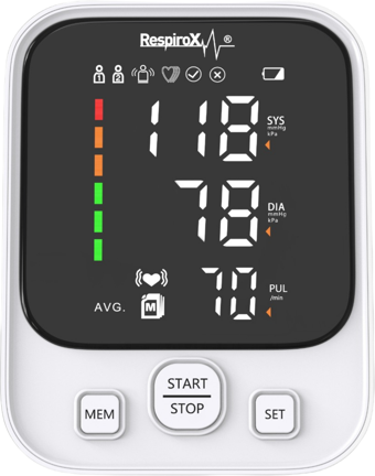 Respirox Axd-809 Türkçe Konuşan Led Ekran Koldan Tansiyon Aleti