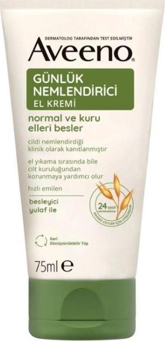 Aveeno Günlük Nemlendirici El Kremi 75 ml