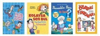 Eğlenceli Çocuk Seti-4 Kitap Takım - Erdoğan Oğultekin - Eksik Parça Yayınları