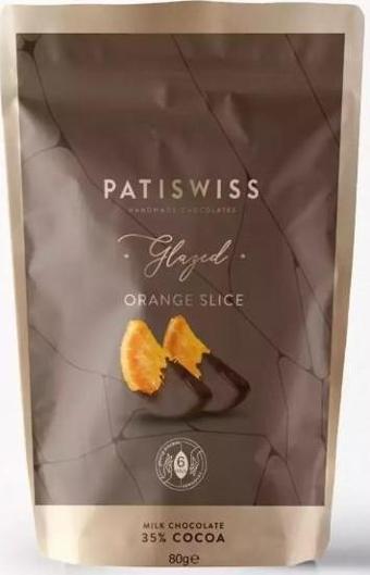 Patiswiss Glazed Sütlü Çikolatalı Portakal Dilimi