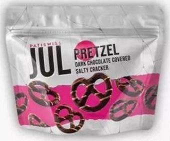 Patiswiss Jul Pretzel Bitter Çikolata Kaplı Tuzlu Kraker 110g