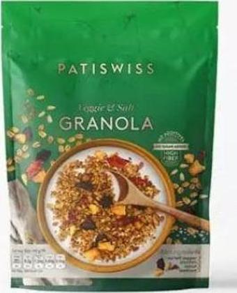 Patiswiss Sebzeli Tuzlu Granola Doypack 300g