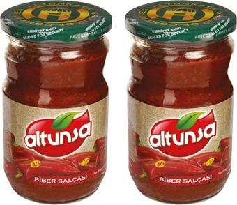 Altunsa Biber Salçası Acı 650 G X 2 Adet