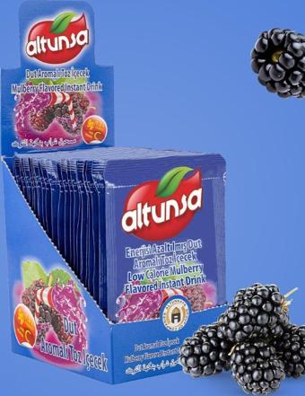Altunsa Dut Aromalı Soğuk Toz Içecek 9 gr X 24 Adet
