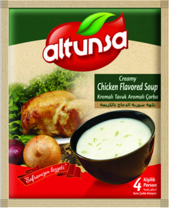 Altunsa Hazır Çorba Kremalı Tavuk 60 Gr