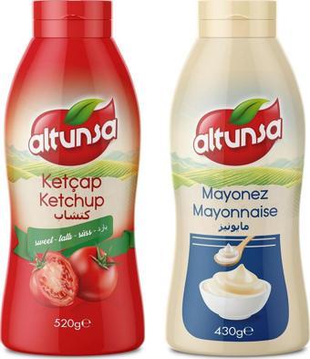 Altunsa Ketçap 520 Gr Ve Mayonez 430 Gr Ikili Set