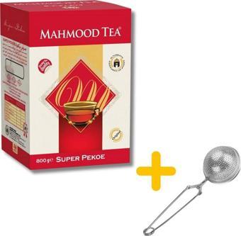 Mahmood Tea Seylan Pekoe Dökme Çay 800 gr ve Küre Tasarımlı Silver Çay Süzgeci Bundle