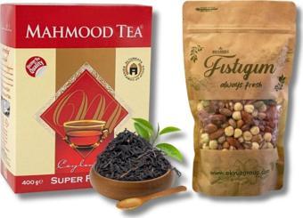 Mahmood Tea Seylan Super Pekoe Dökme Çayı 400 gr Ve Nesreen Kuruyemiş Süper Mix Atom 450 gr