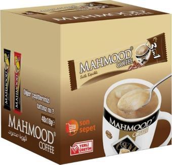 Mahmood Coffee 3ü1 Arada Sütlü Köpüklü Hazır Kahve 48 Adet X 18  gr