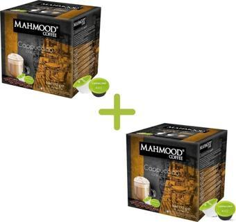 Mahmood Coffee Gusto Cappuccino Kapsül Kahve 16 Adet X 24 Gr - 2 Li Set