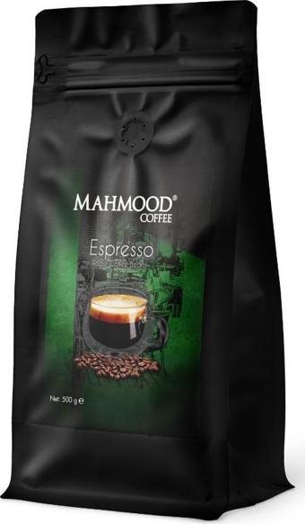 Mahmood Coffee Kavrulmuş Espresso Kahve Çekirdekleri 500 Gr