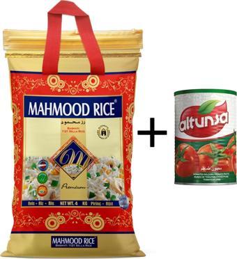 Mahmood Rıce 1121 Basmati Pirinç 4 Kg - Altunsa Domates Salçası 830 gr