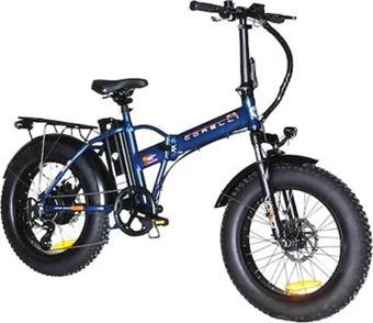 CORELLİ VONIQ ECO FAT BIKE ELEKTRİKLİ KATLANIR BİSİKLET 42CM MD 20 JANT 7 VİTES NAVY BLUE