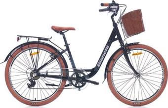 BIANCHI C261 KADIN ŞEHİR BİSİKLETİ 380H V 26 JANT 7 VİTES SİYAH YS728 GLOSSY