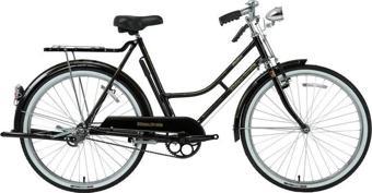 BİSAN ROADSTAR CLASSIC KADIN HİZMET BİSİKLETİ 57CM V 26 JANT 1 VİTES PARLAK SİYAH GOLD