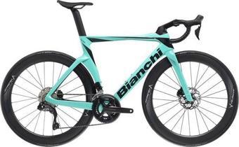 BIANCHI OLTRE COMP 105 DISC KARBON ERKEK YOL YARIŞ BİSİKLETİ 550H HD 28 JANT 12 VİTES CELESTE BLACK