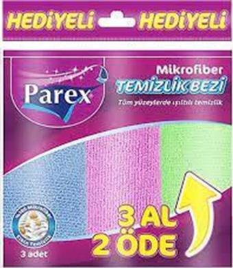 Parex Temizlik Bezi Trend 3'lü Mikrofiber