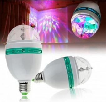Tubar Disco Ampül Led Işıklı Döner Başlıklı Duy Hediyeli