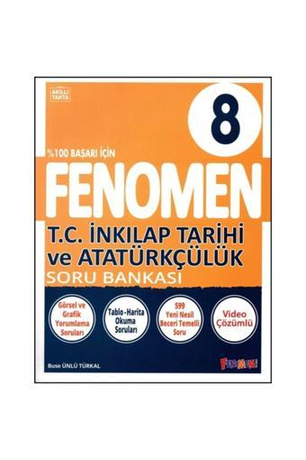 Fenomen 8. Sınıf Lgs Inkılap Tarihi ve Atatürkçülük Soru Bankası Hediyeli - Gama Yayınları