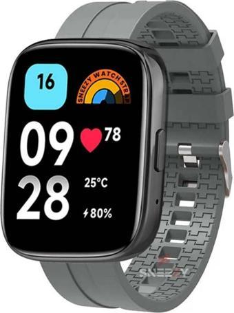 Sneezy Xiaomi Redmi Watch 3 Active İle Uyumlu Novagt Supreme Silikon Kordon