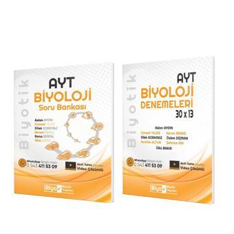 Biyotik AYT Biyoloji Soru ve Deneme Seti 2 Kitap - Biyotik Yayınları