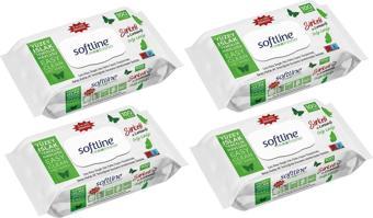 Softline Fresher Yüzey Islak Temizlik Havlusu 100'lü x 4 Adet