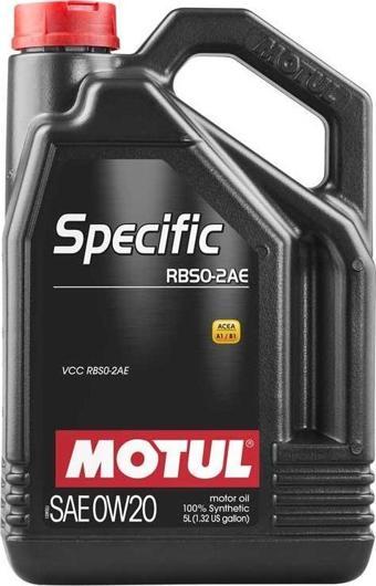 Motul Specific RBSO-2AE 0W-20 Tam Sentetik Motor Yağı 5 L