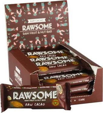 Rawsome Kakaolu Kuruyemiş ve Meyve Bar 40 Gr. 16 Adet (1 Kutu)