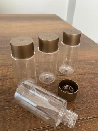 Uygar 250 Adet Kapaklı Boş Şişe 30 Ml Dekoratif Şampuan Şişesi