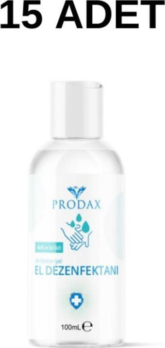 Prodax El Dezenfektanı 100 Ml  15 Adet