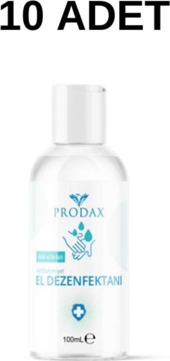 Prodax El Dezenfektanı 100Ml (10 Adet)