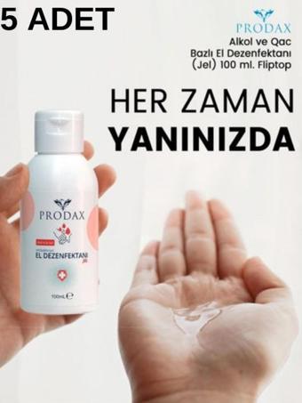 Prodax Jel El Dezenfektanı 100Ml (5 Adet)