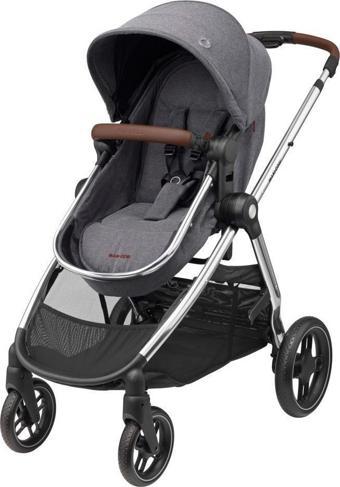 Maxi-Cosi Zelia3 Luxe 2'Si Bir Arada Portbebeli Premium Bebek Arabası Twillic Grey