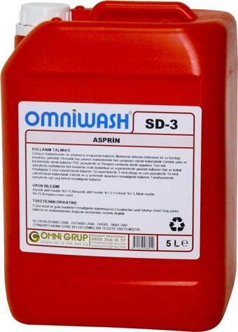 Omniwash SD-3 5000ml Asprin Genel Temizlik Ürünü 