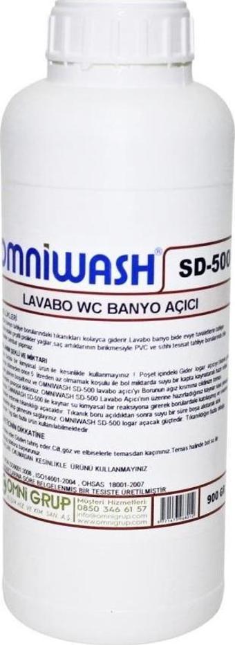 Omniwash SD-500 Lavabo Aç 900 gr 