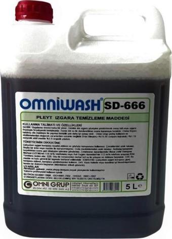 Omniwash Sd-666 Pleyt Izgara Temizleme 5000 ml 