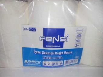 Fensi Içten Çekmeli Kağıt Havlu 6 Rulo