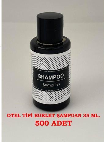 Sarı Buklet Otel Otel Tipi Buklet Şampuan 35 Ml. 500 Adet