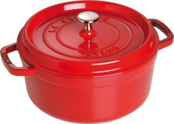 Staub Döküm Tencere Yuvarlak Kiraz 26 Cm