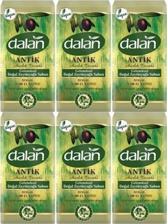 Dalan Antik Zeytinyağlı El Yapımı Doğal Sabun 900 Gr X 6 Adet