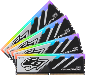 Apacer Panther RGB 32GB (2x16GB) 6000MHz CL40 DDR5 Gaming Ram (AH5U32G60C5129BAA-2)