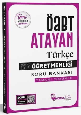 Hoca Kafası ÖABT Türkçe Öğretmenliği Atayan Soru Bankası Çözümlü Hoca Kafası Yayınları - Hoca Kafası Yayınları