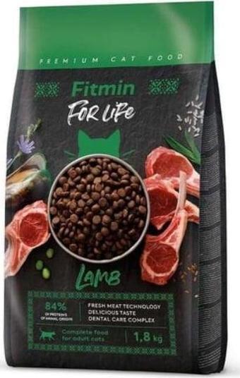 Fitmin For Life Kuzu Etli Yetişkin Kedi Maması 1.8 Kg