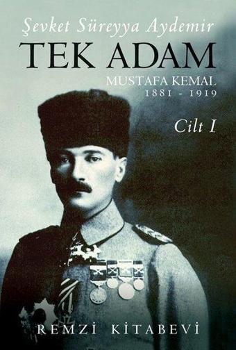 Tek Adam Cilt 1 - Büyük Boy - Şevket Süreyya Aydemir - Remzi Kitabevi