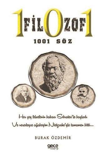 101 Filozof 1001 Söz - Burak Özdemir - Gece Kitaplığı