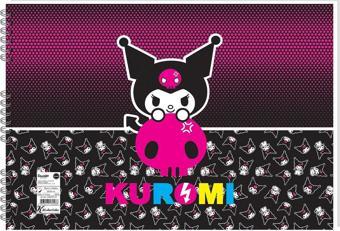 Kuromi 25*35 15 Yp. Spiralli Resim Defteri