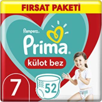 Canbebe Külot Bebek Bezi Fırsat Paketi Xxl 7 Beden 17 Kg+ 52 Adet