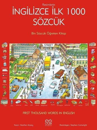 İngilizce İlk 1000 Sözcük - Bin Sözcük Öğreten Kitap - Heather Amery - 1001 Çiçek