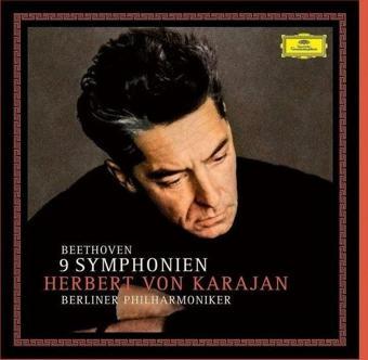 Herbert von Karajan & Berliner Philharmoniker - Beethoven: Symphonien No 1 - 9 Plak - Herbert von Karajan