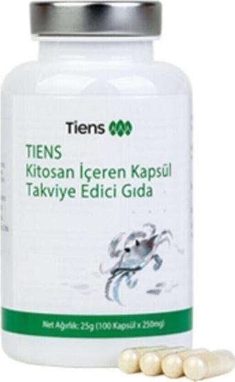 Tiens Kitosan Içeren Kapsül Takviye Edici Gıda